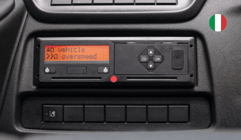 Sanciones por exceso de velocidad en Italia según registros del tacógrafo